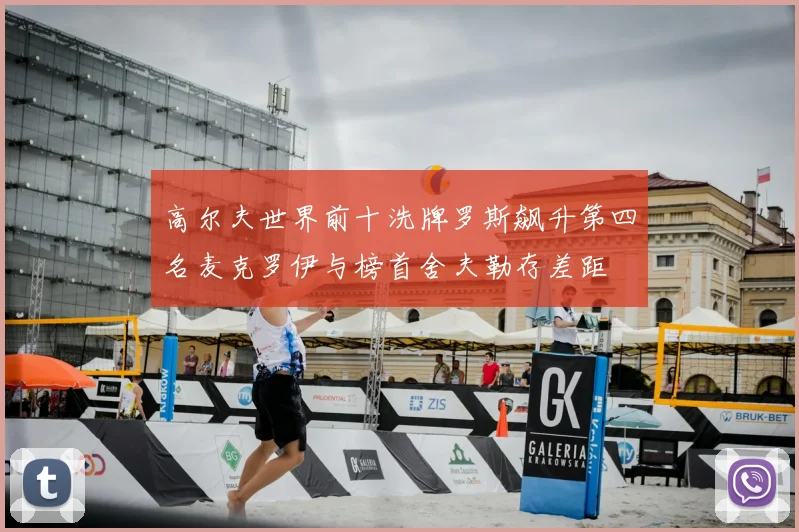 高尔夫世界前十洗牌罗斯飙升第四名麦克罗伊与榜首舍夫勒存差距
